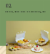  Environmental Degradation Food Packaging Containers for Hot Dog Burger Salad