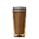  Wholesale Inner 304 Outer Plastic Custom Auto Coffee Mug with Screw Lid