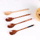  Wholesale High Quality Wooden Spoons Ice Cream Customized Wood Spoon