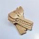  Disposable Ice Cream Coffee Wood Spoon with Well Smooth Edge