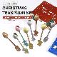 Christmas Gifts Gold Stainless Steel Coffee Ice Cream Spoon