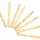  High Quality Customized Teppo Bamboo Skewer Flat Wooden Bamboo Stick