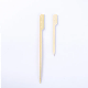 Teppo Bamboo Skewer Flat Wooden Bamboo Skewer with Custom Logo manufacturer