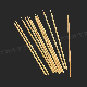  Hot Sale Bamboo Stick Wood Craft Round Skewer Wooden Lollipop Popsicle Sticks Icecream Stick Bamboo Skewers