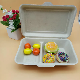  2 Compartment Disposable Eco Food Packing Container Box