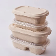 Compostable 1000ml -2 COM Sugar Cane Bagasse Food Container Paper Box