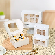  High Quality Regular Supply 4 Holes Cupcake Boxes 300GSM-400GSM Kraft Paper Cupcake Boxes/ Take Away Container with Lining