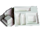 Biodegradable Sugarcane Bagasse Pulp Raw Material Food Lunch Box / Plate / Tray
