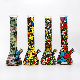  Wholsale Water Transfer Printing Sticker Hookah Water Pipe Glass Smoking Pipe Lighter