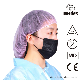  CE Certified Nonwoven Disposable Type Iir En14683 Bfe99% Surgical Medical Black Civil Face Mask with Earloop China White List Supplier