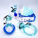  Medical Surgical Disposable Oxygen Reservoir Bag PVC Supplies Bipap Non-Woven 3ply CPAP CPR Breathing Nebulizer KN95 Anesthesia Type Iir Tracheostomy Face Mask