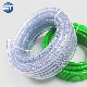  Non Toxic PVC Water Lever Hose Flexible PVC Clear Nylon Braided Hose Pipe 1/8 1/4