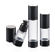  15ml 30ml 50ml Plastic Clear Airless Pump Cosmetic Bottle for Cosmetic Packaging