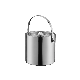  Champagne Cooler Double Wall Insulated Stainless Steel Wine Ice Bucket with Handle
