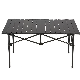 Umbrella Camping Metal Folding Picnic Table for Outdoor