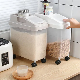 Household Plastic Large Airtight Food Storage Cereal Kitchen Grain Rice Containers