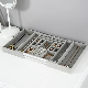 Expandable Jewelry Case Tray PU Leather Lager Jewelry Removable Storage Organizer