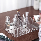  Dresser Clear Makeup Organizer Fit for Cosmetic Make up Case Large Rectangle Plastic Home Cosmetic Storage Makeup Organizer