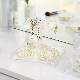  2-Layer Medium Drawer Square Shape Clear Jewelry Storage Organizer