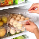 PET Freezer Transparent 18 Grids Plastic Kitchen Fridge Egg Storage Box