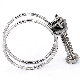 Quick Release Stainless Steel Double Wire Hose Clamp Wire Spring Hose Clamps