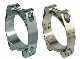  Double Bolts Heavy Duty Hose Clamp, Galvanized Iron or Stainless Steel