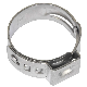  Stainless Steel Single Ear Stepless Hose Clamp