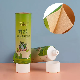  Custom Eco Friendly Sugarcane PCR Plastic Kraft Paper Cosmetic Packaging Soft Squeeze Paper Plastic Lotion Cream Tube