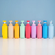  400ml Custom Pringting Pet Plastic Packaging Skincare Container Cosmetic Plastic Shower Gel Lotion Bottle