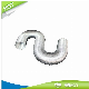  Semi Rigid Flexible Aluminum Duct with Screw Clamps 180mm X3.0m Metal Pipe