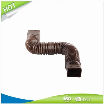 Flexible and Expandable Downspout Extension Pipe with Male and 2"X3′ Fitting
