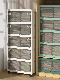  Household Clothes Toys Organizer Stackable Collapsible with Wheels Plastic Foldable Storage Box