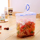  1600ml FDA Household Plastic Containers for Food Storage with Lid/Clear Food Container
