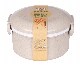  Wheat Fiber Lunch Box, Round Food Container with Lid for Travel and Picnic/Plastic Lunch Box