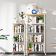 Simple Bedside Movable Desk Storage Cabinet Small Shelves with Wheels manufacturer