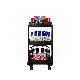 Multifunctional Rotating Mobile Bathroom Kitchen Home Living Room Storage Rack Small Cart with Wheels manufacturer