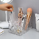  PS Multifunctional 6-Compartment Storage Bin for Dresser Bathroom Lipstick Comb Holder Plastic Makeup Storage Organizer