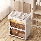 Living Room Stackable Folding Storage Box with Lid