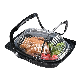  Disposable Plastic Food Container Roast Chicken Box with Transparent Lids