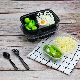 Eco Friendly Restaurant Rectangular Disposable Microwave Plastic PP Takeaway Food Containers manufacturer