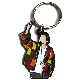  Cartoon Custom Keychain No Minimum Order Cute Gift Custom Logo Metal Zinc Alloy OPP Bag Gold Plating Round 50 Pieces Cn; Gua