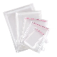  Custom Clear Plastic Packing Seal Self Adhesive Transparent Resealable OPP Bag