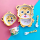  Wholesale Animal Cartoon Lion Penguin Giraffe Bee Cute 6′′ Bowl Dinnerware Bamboo Fiber