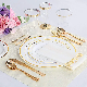  Elegant Premium Heavy Duty Disposable Plastic Gold Rose Silver Rim Dinnerware Tableware Dinner Sets for Party Wedding Birthdays