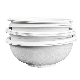 Biodegradable Sugarcane Bagasse Round Takeaway Togo Plastic Salad Bowl with Lid