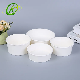  Disposable Salad Paper Bowl with Plastic Lid