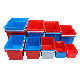 Thickened Plastic Basket with Lid Transport Box Industrial Storage Storage Basket Logistics Box Plastic Turnover Box manufacturer