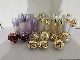  Glossy Gold Silver Customized Cosmetic Packaging 15g 30g 50g Plastic Cream Jars