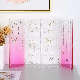  PS Folding Screen Jewelry Organizer Earring Necklace Plastic Jewelry Storage Holder