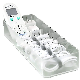  Desktop Organizer Storage Plastic Storage Box Cable Wire Organizer with Cover